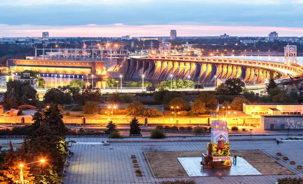 Dnieper Hydroelectric Station Large Image